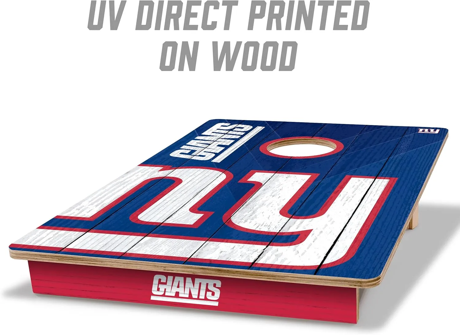 YouTheFan NFL 2’ x 3’ Wood Cornhole Game with Logo Bags