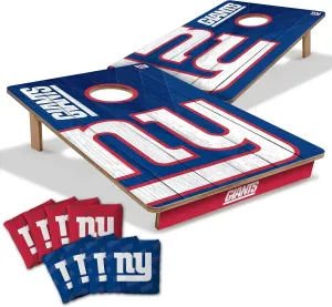 YouTheFan NFL 2’ x 3’ Wood Cornhole Game with Logo Bags