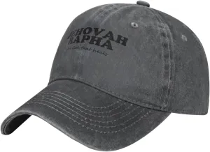 YvoneDBrownn Original Low Profile Baseball Cap Jehovah Rapha The God Who Heals Hat Men Women Dad Hat Adjustable Deep Heather