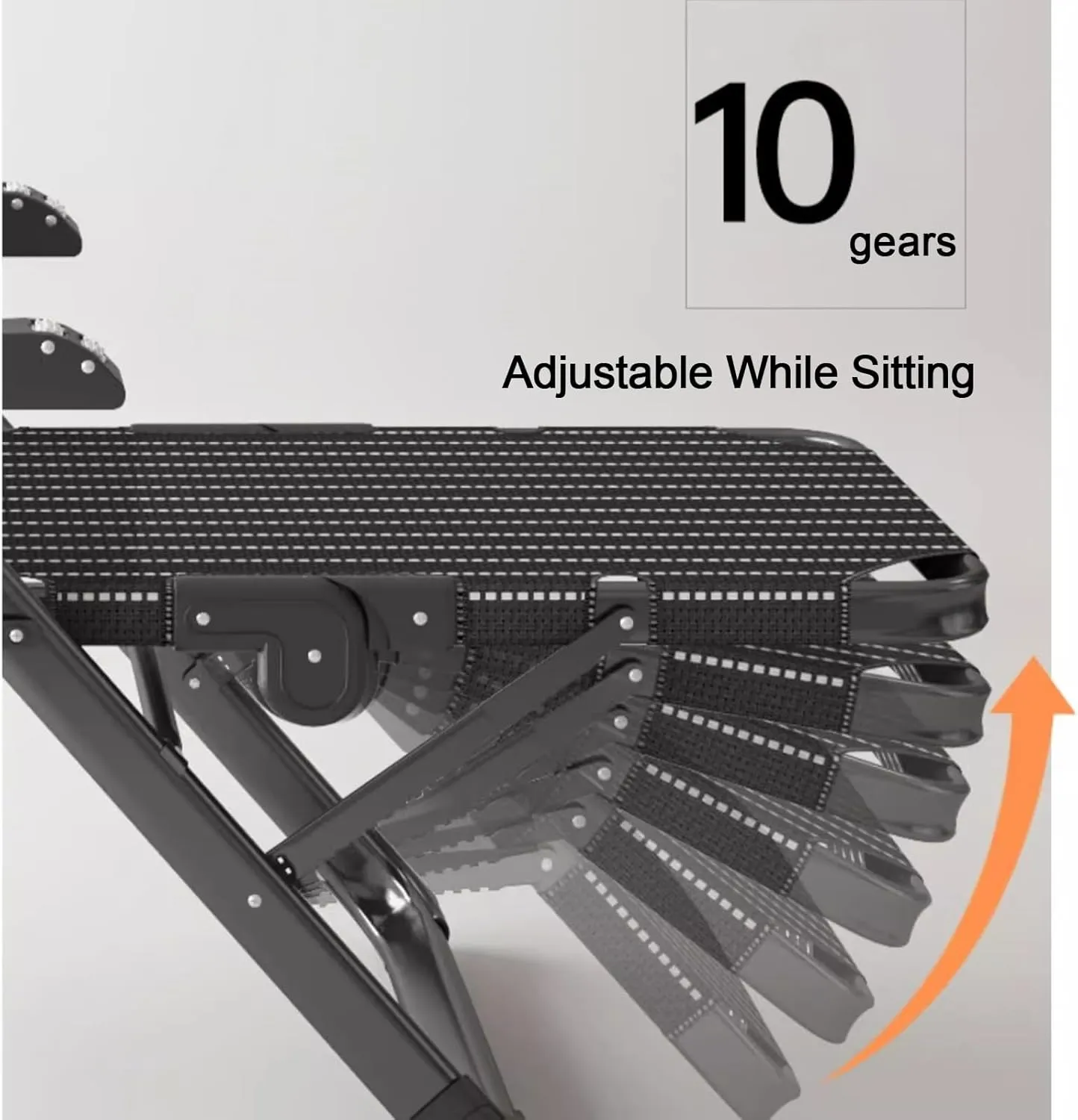 ZTGL E, Folding Camping Cot, Patio Chaise Lounge, Camping Cot for Adults with Cushion and Pillow, Portable Folding Bed for Sleeping, Office Nap Folding Lounge Chairs